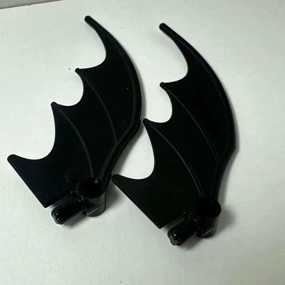 Black LEGO Dragon Wing 51342 57004Genuine Replacement Part- Lot Of 2 Vintage